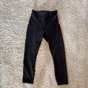 Black High-Waisted Leggings